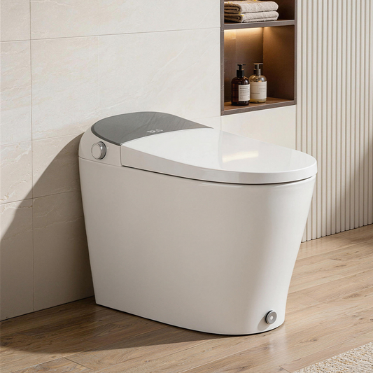EPLO DP7 PRO Smart Toilet with Bidet - One-piece AUTO Open/Close Heated Seat Warm dryer