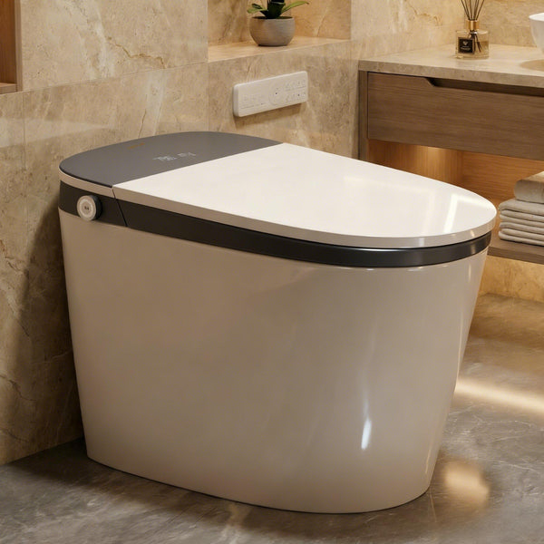 EPLO U8MAX Smart Toilet with Bidet - 1000g Power Flush ADA Compliant Moving Dryer Auto Flush