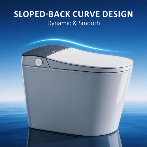 EPLO M3 Smart Elongated toilet Bidet ADA Compliant WaterSense Moving Dryer UVC Sanitize